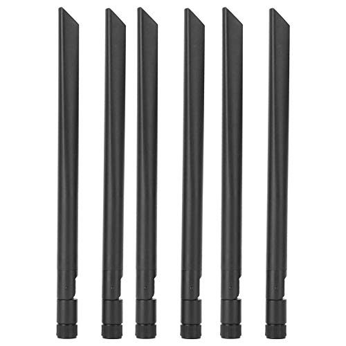 Zunate 6-teilige WiFi-Antenne 8DB 2,4G / 5G Dualband-Drahtlos-Thread-Netzwerk-Peripheriegerät 8DB RPSMA AC von Zunate