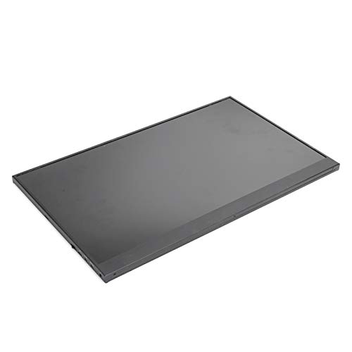 Zunate Computer-Display, tragbarer 17,3-Zoll-HD-LCD- IPS-Technologie Hardscreen-PC-Display-Gaming- mit Halterung, für Laptop-PC/für HDMI/für PS3/für/für von Zunate