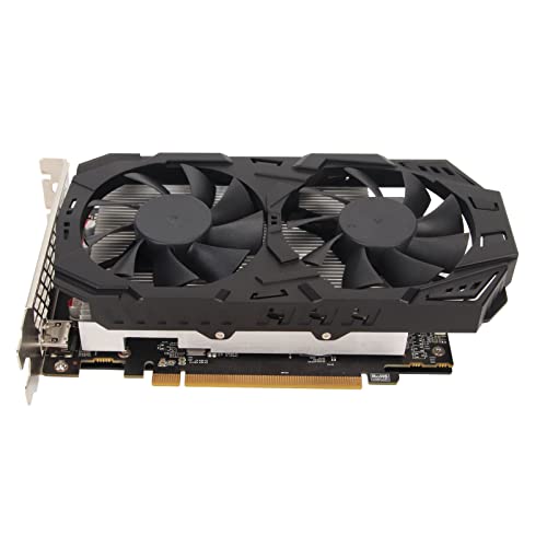 Zunate Computer-Grafikkarte, RX580 8 GB GDDR5 256 Bit 4K GPU Gaming-Grafikkarte mit Zwei Lüftern, PCI Express 3.0 X 16, HDMI, für Computergehäuse von Zunate