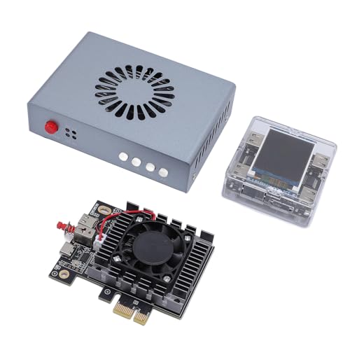 Zunate DMA FPGA 2 in 1 Fixierkarte, DC12V Karte mit Direktem Speicherzugriff, Einzigartiges Entwicklungsboard, Multimedia-Schnittstelle, USB-C-Kabel für EDID HD Multi von Zunate