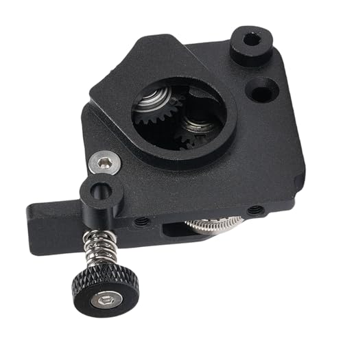Zunate Extruder Upgrade Kit, Dual Gear Feeding Extrusionsunterstützung Direktantrieb All Metalgehäuse mit Hitzebeständigen Aluminiumlegierunggehäuse für K1 K1C K1 Max 3D Drucker von Zunate