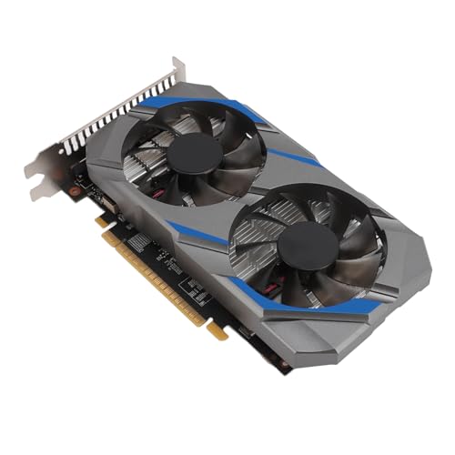 Zunate GTX1050TI 4 GB Gaming-Grafikkarte, GDDR5 128 Bit, HDMI, VGA, GP107 PCIE 2.0 X16 GPU-Grafikkarte mit Zwei Lüftern für PC-Desktop, Unterstützung für DirectX 12 Zunate GTX1050TI 4 GB Gaming-Grafikkarte, GDDR5 128 Bit, HDMI, VGA, GP107 PCIE 2.0 X16 GPU-Grafikkarte mit Zwei Lüftern für PC-Desktop, Unterstützung für DirectX 12 von Zunate