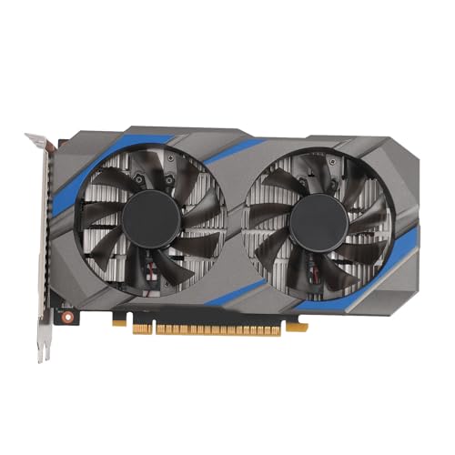 Zunate GTX1050Ti 4 GB GDDR5-Grafikkarte, 128-Bit-PCI-Express-Gaming-Grafikkarte mit Zwei Lüftern, HDMI, DVI, VGA, für Windows 11 8 8.1 7, für Linux, für Freebsd X86 Zunate GTX1050Ti 4 GB GDDR5-Grafikkarte, 128-Bit-PCI-Express-Gaming-Grafikkarte mit Zwei Lüftern, HDMI, DVI, VGA, für Windows 11 8 8.1 7, für Linux, für Freebsd X86 von Zunate