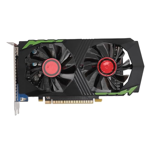 Zunate GTX750TI 4GB GDDR5 Grafikkarte, 128Bit PCIE Gaming Grafikkarte mit Dual Fan, HDMI, DVI, VGA, für Windows, für Linux, für Freebsd X86, Unterstützung für DirectX 11 von Zunate