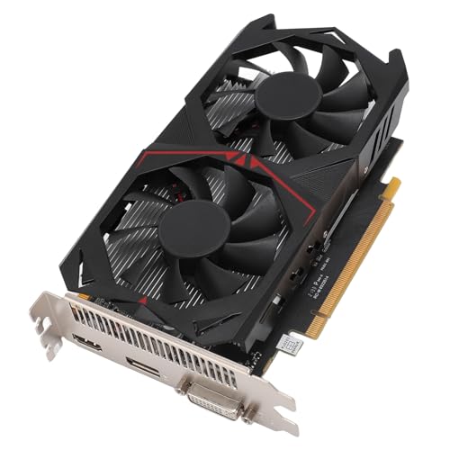 Zunate GTX960 4 GB Grafikkarte, 128-Bit-DDR5-Grafikkarte mit DVI HDMI und Displayport Dual Cooling Fan PCI Express 3.0 X 16 Game-Grafikkarte für PC von Zunate