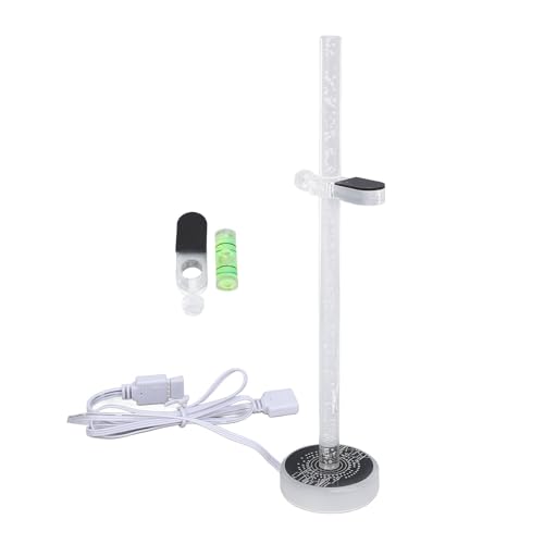 Zunate Grafikkarten-GPU-Halterung, Display-Halterung, Verschiebbar, Vertikale 5-V-ARGB-Stützstange, rutschfest und Stoßfest, 5 LEDs von Zunate