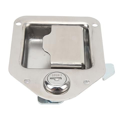 Zunate Griff Latch Paddle Lock, Werkzeugkastenverriegelungspaddelschloss Glattes Betrieb für Wohnmobile von Zunate