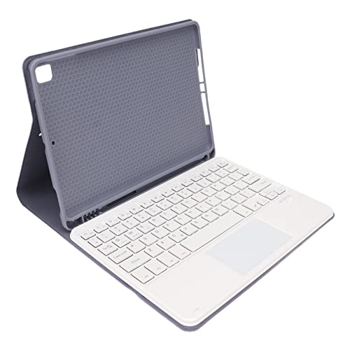 Zunate Kabellose BT-Tastaturhülle für IOS-Telefone, Laptops, Tablets oder PCs, für Win, Magnetische Tastatur, Auto-Sleep, Rutschfester Ständer, Stifthalter, für IOS Tablet Pro 9,7 Zoll (Schwarz) von Zunate