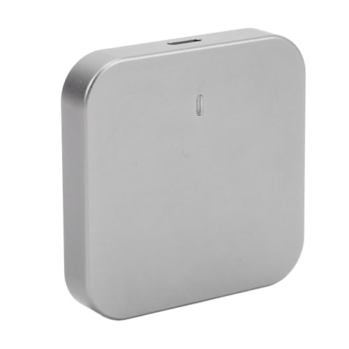 Zunate Magnetische Tragbare SSD, Aluminiumlegierung, LCD USB3.2 Gen2 Typ C M.2 Nvme 2230 Magnetische SSD, USB3.2 Gen2 Externe Festplatte mit Kurzem Kabel Vom Typ C (128GB) von Zunate