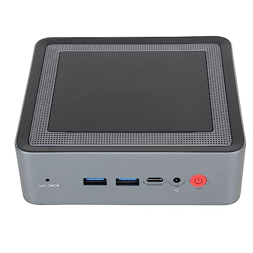 Zunate -PC Windows 11 Pro, Quad-Core-Mikrocomputer, Unterstützt 4K-FPS-Videowiedergabe, WiFi 6-Verbindung, 9,6 Gbit/s Geschwindigkeit, Bluetooth 5.2, 3,5-mm-Audio-Buchse von Zunate