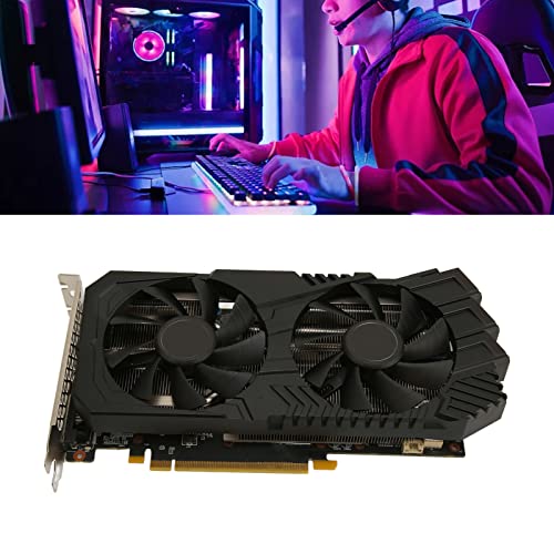 Zunate RTX2060S Grafikkarte, 8 GB GDDR6 1665 MHz 256 Bit Dual Cooling Fans GPU-Grafikkarte, 8K HDR Gaming-Grafikkarte für Desktop-PC-Computer, HDMI DVI DisplayPort-Schnittstelle von Zunate