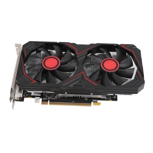Zunate RX580 8 GB GDDR5-Grafikkarte, Effizientes, Leises PCI Express-Gaming für Computer von Zunate