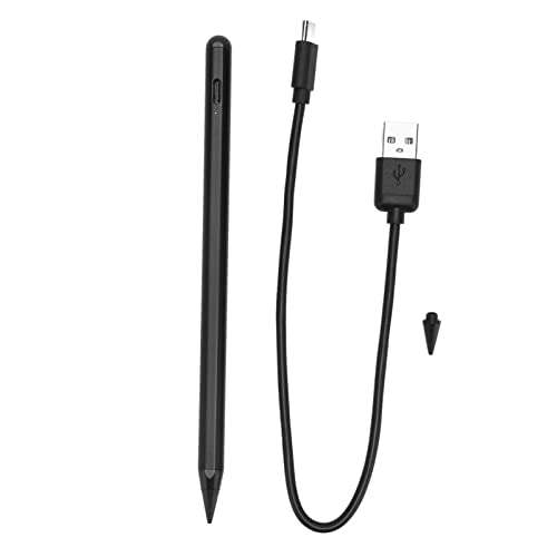 Zunate Tablet Magnetic Smart Stylus Pen für Tablet 5 6 Generation für Tablet 6 7 8 9 10 Generation für Tablet Air 3 4 5, Vollbild Anti-Touch (Schwarz) von Zunate