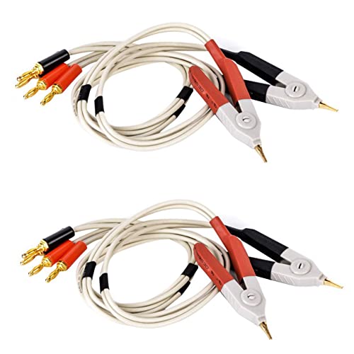 2 Pair Insulated Banana Plug Clips Cable Low Resistance LCR Clip Probe Leads Test Meter Terminal Kelvin New 2 Pair Insulated Banana Plug Clips Cable Low Resistance LCR Clip Probe Leads Test Meter Terminal Kelvin New von Zunedhys