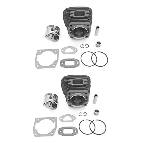 2 x 45 mm Kettensägen-Zylinder-Nadelkäfig-Dichtungssatz für 4500 45Cc 5200 52Cc 5800 Benzin-Kettensägen-Ersatzteile von Zunedhys
