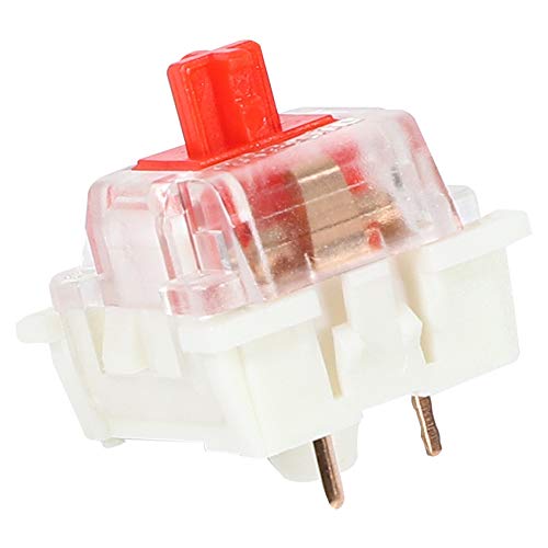 Zunedhys 10Pcs Kunststoff Für Kirsche Rot 3 Pin MX RGB Mechanische Schalter Tastatur von Zunedhys