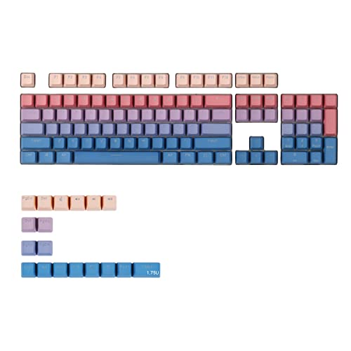 Zunedhys 122 PBT Falling Cloud Keycap 87 104 108MX1.0 6.0 8.0 Mechanische Tastatur Keycap von Zunedhys