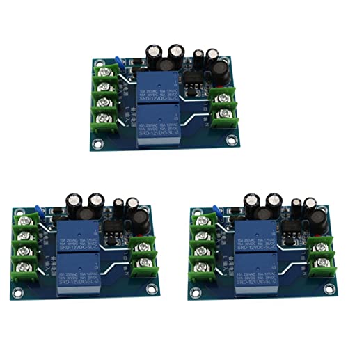 Zunedhys 3 x Power-OFF-Schutzmodul, Dual-AC-Netzteil, automatisches Schaltmodul, USV, Notabschaltung, Batterie-Stromversorgung von Zunedhys