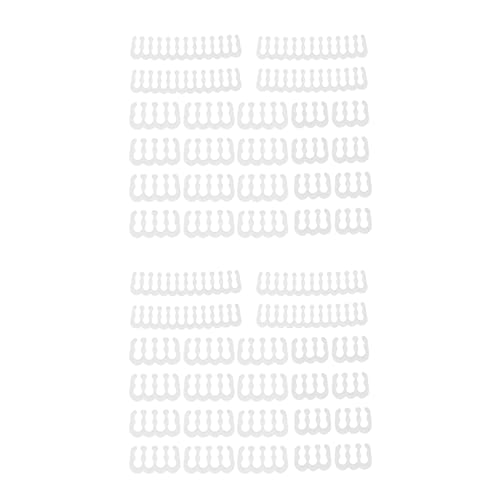 Zunedhys 48PCS/Lot PC Cable Comb Motherboard 24Pin 8Pin 6Pin Cable Comb for Computer Gesleeved Up to 3.4 mm White Zunedhys 48PCS/Lot PC Cable Comb Motherboard 24Pin 8Pin 6Pin Cable Comb for Computer Gesleeved Up to 3.4 mm White von Zunedhys