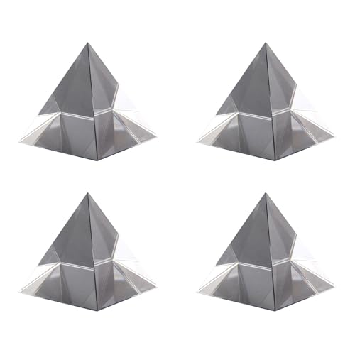 Zunedhys 4X Prisma Optische Glas Pyramide 40 mm Hohes Rechteckiges Polyeder Geeignet für Unterrichts Experimente Zunedhys 4X Prisma Optische Glas Pyramide 40 mm Hohes Rechteckiges Polyeder Geeignet für Unterrichts Experimente von Zunedhys