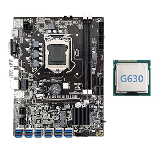 Zunedhys B75 ETH Mining Motherboard 12 PCIE auf USB mit G630 CPU LGA1155 MSATA Unterstützung 2XDDR3 B75 USB BTC Motherboard Zunedhys B75 ETH Mining Motherboard 12 PCIE auf USB mit G630 CPU LGA1155 MSATA Unterstützung 2XDDR3 B75 USB BTC Motherboard von Zunedhys