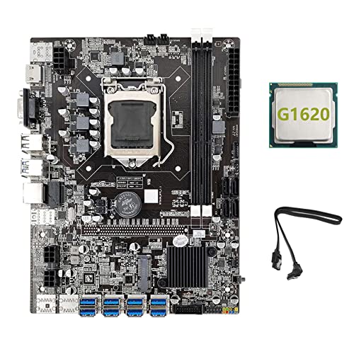 Zunedhys B75 ETH Mining Motherboard 8XPCIE USB Adapter + G1620 CPU + Kabel LGA1155 MSATA DDR3 B75 USB BTC Motherboard Zunedhys B75 ETH Mining Motherboard 8XPCIE USB Adapter + G1620 CPU + Kabel LGA1155 MSATA DDR3 B75 USB BTC Motherboard von Zunedhys