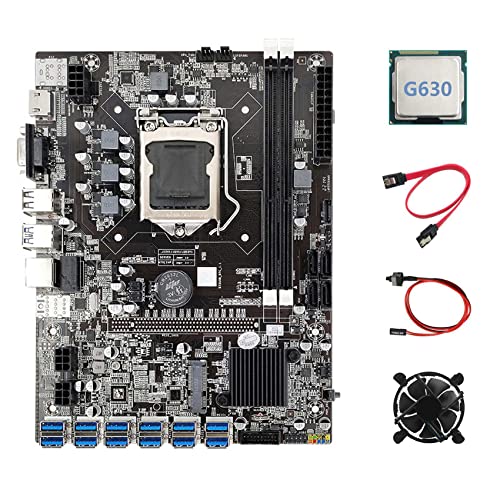 Zunedhys B75 ETH Motherboard 12 PCIE auf USB 3.0 + G630 CPU + Lüfter + Switch Kabel + Kabel MSATA DDR3 LGA1155 Motherboard Zunedhys B75 ETH Motherboard 12 PCIE auf USB 3.0 + G630 CPU + Lüfter + Switch Kabel + Kabel MSATA DDR3 LGA1155 Motherboard von Zunedhys