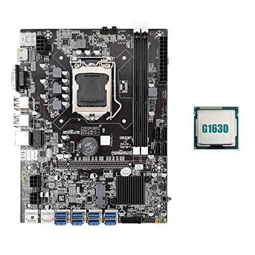 Zunedhys B75 USB ETH Mining Motherboard 8 x PCIE USB Adapter + G1630 CPU LGA1155 Unterstützung 2 x DDR3 MSATA B75 USB Motherboard Zunedhys B75 USB ETH Mining Motherboard 8 x PCIE USB Adapter + G1630 CPU LGA1155 Unterstützung 2 x DDR3 MSATA B75 USB Motherboard von Zunedhys