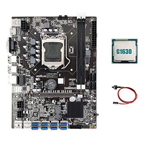 Zunedhys B75 USB ETH Mining Motherboard 8XPCIE USB Adapter + G1630 CPU + Switch Kabel LGA1155 DDR3 MSATA B75 USB Motherboard Zunedhys B75 USB ETH Mining Motherboard 8XPCIE USB Adapter + G1630 CPU + Switch Kabel LGA1155 DDR3 MSATA B75 USB Motherboard von Zunedhys