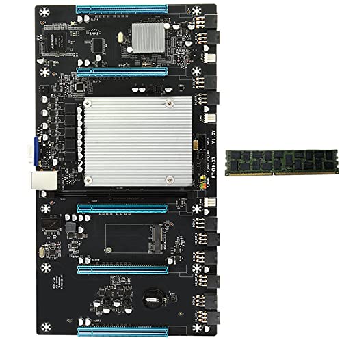 Zunedhys ETH79-X5 Mining Motherboard LGA 2011 65mm Abstand, unterstützt VGA PCI- E 16X mit ECC DDR3 8G 1333Mhz RAM für Zunedhys ETH79-X5 Mining Motherboard LGA 2011 65mm Abstand, unterstützt VGA PCI- E 16X mit ECC DDR3 8G 1333Mhz RAM für von Zunedhys