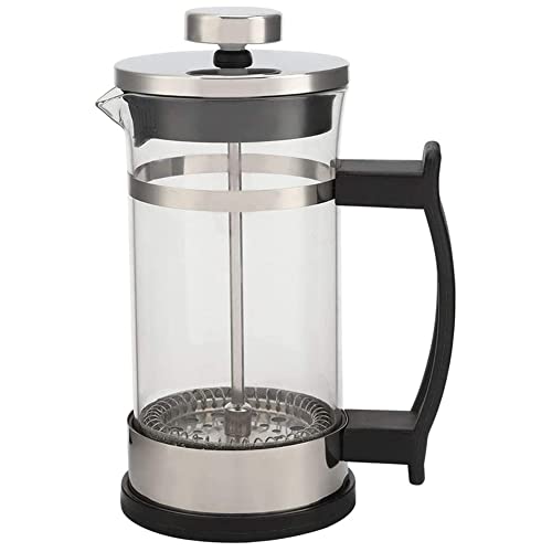 Zunedhys Kaffee, Rostfreier Glas Kaffee FranzöSische DrüCken Filter Haushalt Tee Kocher,Geeignet für die Zubereitung Von Tee Zunedhys Kaffee, Rostfreier Glas Kaffee FranzöSische DrüCken Filter Haushalt Tee Kocher,Geeignet für die Zubereitung Von Tee von Zunedhys
