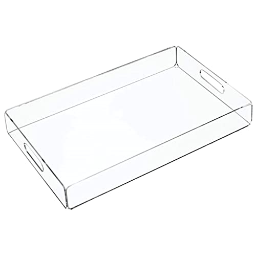 Zunedhys Transparente Acryl-Acrylplatte, multifunktionale Aufbewahrungsplatte, Badetuch von Zunedhys