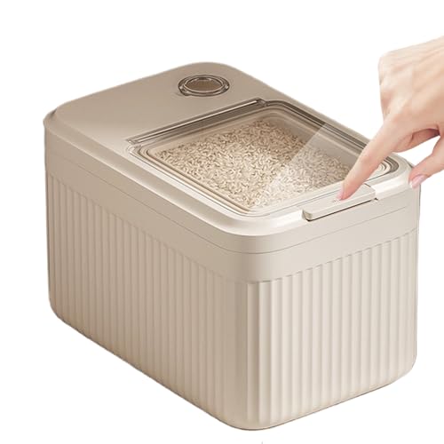 Futterbehälter für Hunde - Futterspender, wetterfeste Treats Praktischer Aufbewahrungsbehälter mit Deckel für Zuhause Küche Garage Storage von Zunetsutock