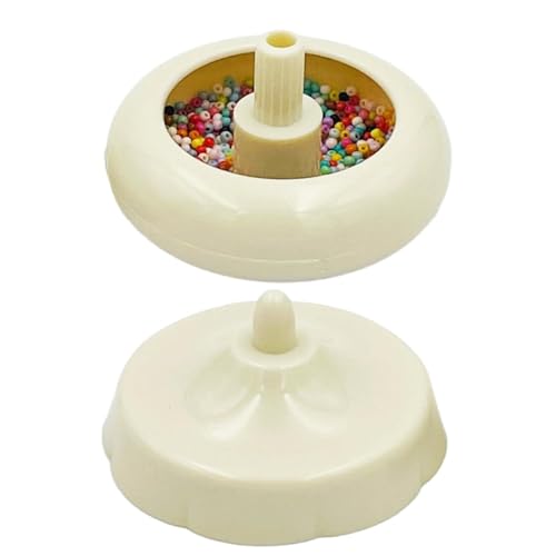 Schmuck Making Perlen Spinner - Handbuch Beadingg Tool | Handbetriebener Beadd-Lauer mit reibungsloser Rotation, perfekt für -Schmuck, Perlenhandwerk und Kunstprojekte geringe Reibung gewährleistet von Zunetsutock