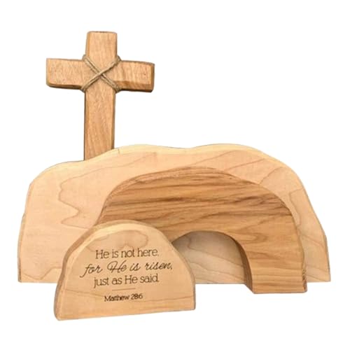 -Tablett-Set - Religiöse mehrstufige Dekoration, handgefertigtes Christentablett, tragbares Tablett mit Jesuszeichen | Katholisches Ornament auf Glaubensbasis für -Tablett-Set - Religiöse mehrstufige Dekoration, handgefertigtes Christentablett, tragbares Tablett mit Jesuszeichen | Katholisches Ornament auf Glaubensbasis für von Zunetsutock