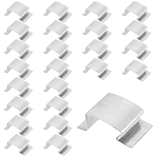 ZUNTSUTOCK 25pcs Garten Cerceau -Gewächshausbefestigung, schnell G -förmige wiederverwendbare G anti geformt für Pool -Tarpakulin, Projekt und Leinwand aus Schutztuch von Zunetsutock