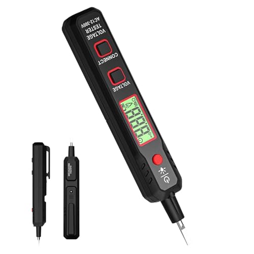 ZUNTSUTOCK Elektrische Schaltung Tester - Elektrowerkzeug für Drahttester, Spannungsprüfstift, Wechselstromspannung Stift | Digitales Multimeter, Drahtprüfwerkzeug, Voltmeter von Zunetsutock