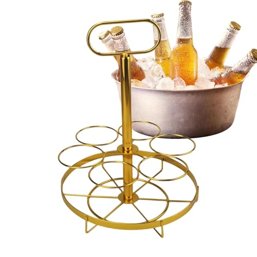 ZunetsUtock Goldene Getränke Pantry Organizer - Beer Halter Display Rack, Raum Saving Can Organization, Mehrere Multifunktions-Bequeme Getränkespeicherständer für Zuhause Kühlschrank ZunetsUtock Goldene Getränke Pantry Organizer - Beer Halter Display Rack, Raum Saving Can Organization, Mehrere Multifunktions-Bequeme Getränkespeicherständer für Zuhause Kühlschrank von Zunetsutock