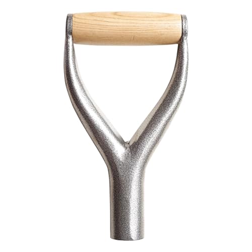 Zunetsutock -Austausch des Griffs - Ersatzgriff in Holz Metall, langlebiger Griff | Ergonomischer Griff Pala D für Anstrengungen zu retten, stabil resistent gegen Garten zu tun von Zunetsutock