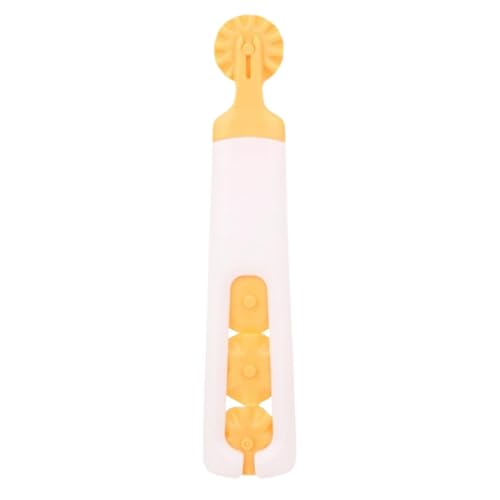 Zunetsutock Crust Cutter Roller Wheel - Ravioli Crust Cutter, Baking Pastry Cutter | 4-in-1 Dough Rolling Crimper Ravioli Wheel, Kitchen Pastry Divider Wheel Tool for Pasta, Brot, , Nudeln von Zunetsutock