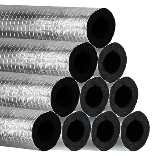Zunetsutock Outdoor Rohrisolierung Schaumstoff - 10 Stücke Frostschutz Abdeckung,Rohrumwicklung Isolierschaum Tube,Für Warmwasserbereiter Sprinkler Garten Hof Rasen Zunetsutock Outdoor Rohrisolierung Schaumstoff - 10 Stücke Frostschutz Abdeckung,Rohrumwicklung Isolierschaum Tube,Für Warmwasserbereiter Sprinkler Garten Hof Rasen von Zunetsutock