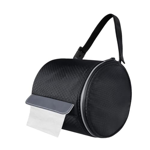 Zunetsutock Reisegewebehalter, Autopapier-Handtuchhalter, Toilettenpapier-Tasche Faltbarer Camping Toilettenpapierhalter, Toilettenpapierabdeckung Hängender Papiertuchschutz für Picknick-Campingwagen von Zunetsutock