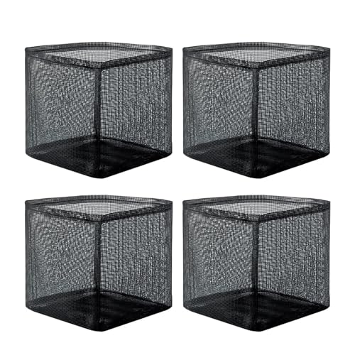 Zunetsutock Schwimmende Blumentöpfe für Pflanzen – atmungsaktive Netzbehälter | wiederverwendbare Anzuchtbeutel 4 x strapazierfähig für Wasser, Garten Balkon und Innenräume Dekoration natürlicher Raum von Zunetsutock