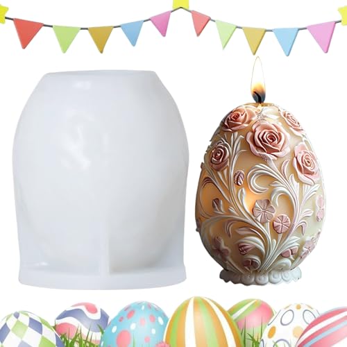 Zunetsutock Silikon Ostereier Form - Wiederverwendbare Kerzenform Gießen Gipsharz | Mold Home Decor Kreatives Spring Craft, Urlaub Kunst Projekte, Ideal Zunetsutock Silikon Ostereier Form - Wiederverwendbare Kerzenform Gießen Gipsharz | Mold Home Decor Kreatives Spring Craft, Urlaub Kunst Projekte, Ideal von Zunetsutock