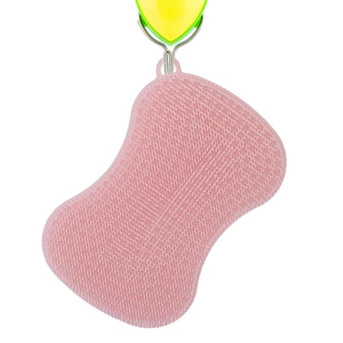 Zunetsutock Silikon-Schwammteller – langlebige Topfscheibe mit weichen Borsten | Mehrzweck-Aufhängeloch zum Waschen, Reinigungszubehör Zunetsutock Silikon-Schwammteller – langlebige Topfscheibe mit weichen Borsten | Mehrzweck-Aufhängeloch zum Waschen, Reinigungszubehör von Zunetsutock