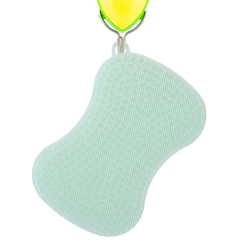 Zunetsutock Silikon-Schwammteller – langlebige Topfscheibe mit weichen Borsten | Mehrzweck-Aufhängeloch zum Waschen, Reinigungszubehör von Zunetsutock