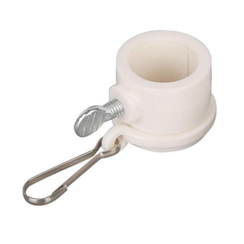 Zunetsutock Swivels Fahnenmast, 2 Stück, drehbare Anti-Wrap Clips | 360 ° drehbar, für Außenflaggen, geeignet für Masten von 0,8 bis 1,26 Zoll Durchmesser, Zubehör von Zunetsutock