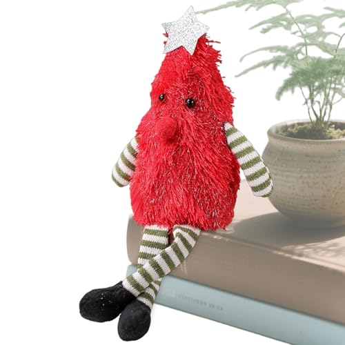 Zunetsutock Weihnachts Plüschpuppe, Weihnachtsbaumförmige Plüschdekoration Für Festliche Holiday Deko, Weiche Festliche Leuchtende Figurendekoration Für Büro Schreibtisch Zuhause Tisch Mittelpunkt von Zunetsutock