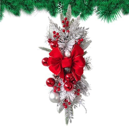 Zunetsutock Weihnachtstreppendekorationen, Weihnachts-Lichterketten für künstliche Treppen, künstliche Kränze, Treppendekoration, kabellose Lichterkette Zunetsutock Weihnachtstreppendekorationen, Weihnachts-Lichterketten für künstliche Treppen, künstliche Kränze, Treppendekoration, kabellose Lichterkette von Zunetsutock