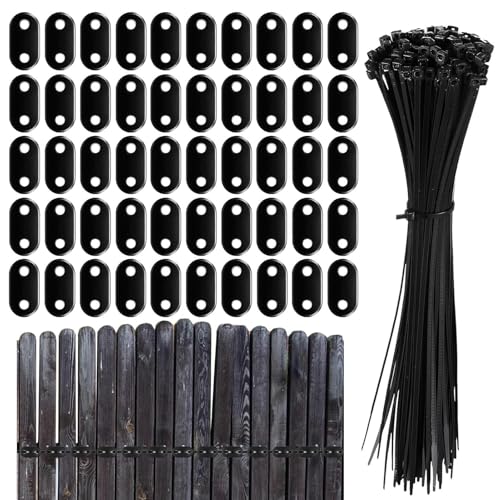 Zuntsutock 50 Krawatten Für Skunkanvas Garage Garten Balcony Terrasse - Befestigungsplatten für Intimitätsscheiben - PVC -Befestigungssatz für Gartenzäune und Schutz der Privatsphäre Zuntsutock 50 Krawatten Für Skunkanvas Garage Garten Balcony Terrasse - Befestigungsplatten für Intimitätsscheiben - PVC -Befestigungssatz für Gartenzäune und Schutz der Privatsphäre von Zunetsutock